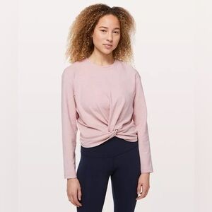 Lululemon Tuck and Gather Pullover Sweatshirt